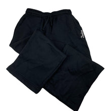 Load image into Gallery viewer, unisex DIADORA, loose fit fleece lined track pants, elasticated, Inside leg: 52.5cm, EUC, size 8,