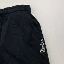 Load image into Gallery viewer, unisex DIADORA, loose fit fleece lined track pants, elasticated, Inside leg: 52.5cm, EUC, size 8,
