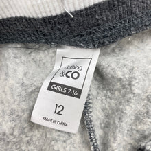 Load image into Gallery viewer, Girls Clothing & Co, fleece lined track pants, elasticated, Inside leg: 63.5cm, FUC, size 12,
