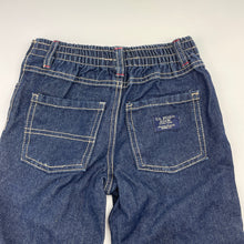 Load image into Gallery viewer, Boys US Polo Assn, dark denim jeans, elasticated, Inside leg: 41.5cm, EUC, size 4,