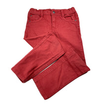 Load image into Gallery viewer, Boys Target, rust stretch denim jeans, adjustable, Inside leg: 43cm, EUC, size 4,