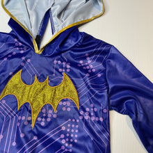 Load image into Gallery viewer, Girls DC Superhero, Batman lightweight hooded top, FUC, size 6-8,
