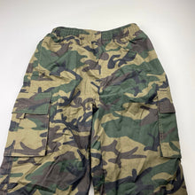 Load image into Gallery viewer, Boys Fun Mode, lined lightweight cargo pants, elasticated, Inside leg: 51cm, EUC, size 10,