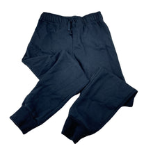 Load image into Gallery viewer, Girls Clothing & Co, navy fleece lined track pants, Inside leg: 54cm, FUC, size 8,