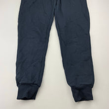 Load image into Gallery viewer, Girls Clothing & Co, navy fleece lined track pants, Inside leg: 54cm, FUC, size 8,