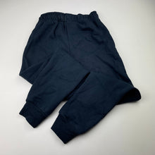 Load image into Gallery viewer, Girls Clothing & Co, navy fleece lined track pants, Inside leg: 54cm, FUC, size 8,