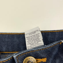 Load image into Gallery viewer, Girls Target, dark stretch denim jeans, adjustable, Inside leg: 57m, EUC, size 8,
