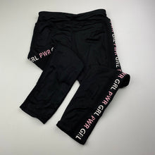 Load image into Gallery viewer, Girls Elite Action Sports, cropped sports / activewear leggings, Inside leg: 46cm, EUC, size 7,