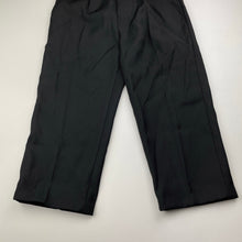 Load image into Gallery viewer, Boys Mini World, black suit/formal pants, elasticated, Inside leg: 36.5cm, EUC, size 4,