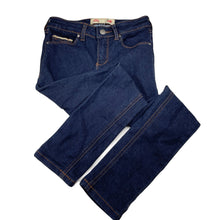 Load image into Gallery viewer, Girls Gum, dark stretch denim jeans, adjustable, Inside leg: 59cm, EUC, size 8,