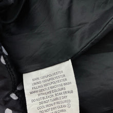 Load image into Gallery viewer, Girls Tilii, spotted puffer vest / sleeveless jacket, detachable hood, EUC, size 12,