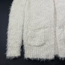 Load image into Gallery viewer, Girls Miss Understood, fluffy knit cardigan, FUC, size 8,