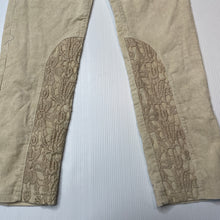 Load image into Gallery viewer, Girls Limonada, stretch corduroy pants, adjustable, Inside leg: 45.5cm, EUC, size 6,