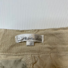 Load image into Gallery viewer, Girls Limonada, stretch corduroy pants, adjustable, Inside leg: 45.5cm, EUC, size 6,