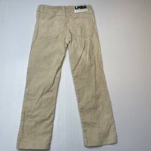 Load image into Gallery viewer, Girls Limonada, stretch corduroy pants, adjustable, Inside leg: 45.5cm, EUC, size 6,