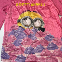 Load image into Gallery viewer, Girls Despicable Me, Minions lightweight long sleeve top, EUC, size 12,