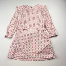 Load image into Gallery viewer, Girls Cotton On, lightweight cotton long sleeve dress, EUC, size 4, L: 53cm