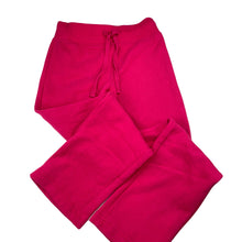 Load image into Gallery viewer, Girls Target, fleece lined track pants, elasticated, Inside leg: 54cm, FUC, size 6,