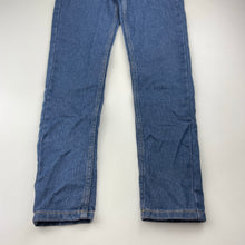 Load image into Gallery viewer, Girls Target, blue stretch denim jeans, adjustable, Inside leg: 57.5cm, EUC, size 8,