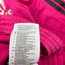Load image into Gallery viewer, Girls Adidas, lightweight zip up track top, FUC, size 2-3,