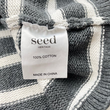 Load image into Gallery viewer, Girls Seed, knitted cotton long sleeve dress, FUC, size 00, L: 36cm