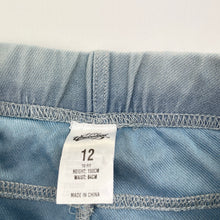 Load image into Gallery viewer, Girls Miss Understood, stretchy denim leggings, Inside leg: 68cm, GUC, size 12,