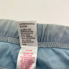 Load image into Gallery viewer, Girls Miss Understood, stretchy denim leggings, Inside leg: 68cm, GUC, size 12,