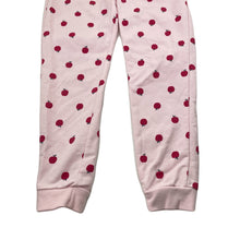 Load image into Gallery viewer, Girls Kids & Co, lightweight track pants, apples, Inside leg: 48cm, GUC, size 6,