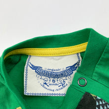 Load image into Gallery viewer, Boys LITTLE WINGS, organic cotton long sleeve tee / top, dragons, EUC, size 6 months,
