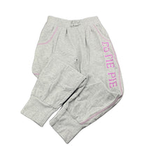 Load image into Gallery viewer, Girls H&T, grey marle casual pants, elasticated, Inside leg: 47.5cm, FUC, size 6,