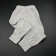 Load image into Gallery viewer, Girls H&T, grey marle casual pants, elasticated, Inside leg: 47.5cm, FUC, size 6,
