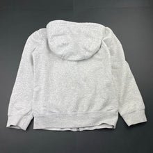 Load image into Gallery viewer, Girls Adidas, Climalite zip up hooded top, pink mark on front, FUC, size 7-8,