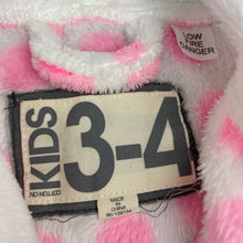 Load image into Gallery viewer, Girls Cotton On, soft fleece dressing gown / bath robe, FUC, size 3-4,