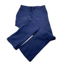Load image into Gallery viewer, unisex Target, navy fleece lined track pants, Inside leg: 52cm, FUC, size 6,