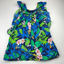 Load image into Gallery viewer, Girls Cotton On, lined lightweight floral cotton summer dress, EUC, size 5, L: 63cm