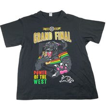 Load image into Gallery viewer, unisex 2023 Grand Final, Penrith Panthers cotton t-shirt / top, EUC, size 14,