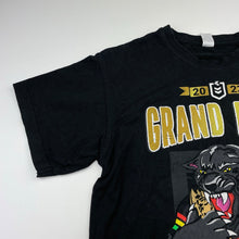 Load image into Gallery viewer, unisex 2023 Grand Final, Penrith Panthers cotton t-shirt / top, EUC, size 14,