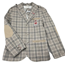 Load image into Gallery viewer, Boys LOME BOYS, checked cotton blend jacket, small mark back right cuff, FUC, size 8,
