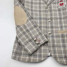 Load image into Gallery viewer, Boys LOME BOYS, checked cotton blend jacket, small mark back right cuff, FUC, size 8,