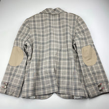 Load image into Gallery viewer, Boys LOME BOYS, checked cotton blend jacket, small mark back right cuff, FUC, size 8,