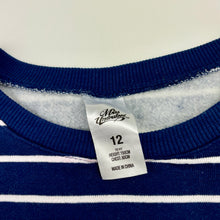 Load image into Gallery viewer, Girls Miss Understood, open-shoulder fleece lined sweater / jumper, EUC, size 12,