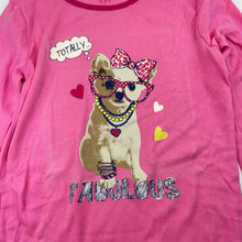 Load image into Gallery viewer, Girls The Place, cotton long sleeve pyjama top, dog, FUC, size 12,