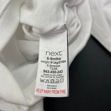 Load image into Gallery viewer, Boys Next, white stretchy polo romper, FUC, size 0,