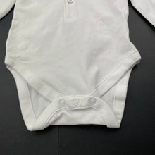 Load image into Gallery viewer, Boys Next, white stretchy polo romper, FUC, size 0,