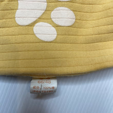 Load image into Gallery viewer, Girls yellow, ribbed cotton romper, FUC, size 000-00,