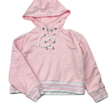 Load image into Gallery viewer, Girls Decjuba Kids, pink lightweight hoodie sweater, FUC, size 8,