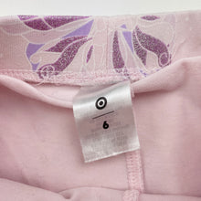 Load image into Gallery viewer, Girls Target, pink skirt, built-in shorts, elasticated, fairies, GUC, size 6,
