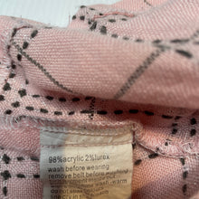 Load image into Gallery viewer, Girls Pumpkin Patch, pleated pink & grey skirt, adjustable, L: 26.5cm, EUC, size 6,