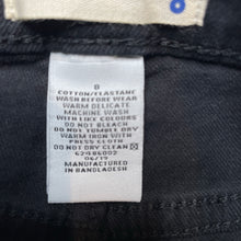 Load image into Gallery viewer, Girls Target, distressed stretch denim jean shorts, adjustable, EUC, size 8,