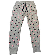 Load image into Gallery viewer, Girls Cotton On, fleece lined track pants, elasticated, Inside leg: 57cm, FUC, size 7,